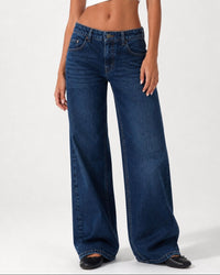 Low Waist Wide Leg – Deep Navy