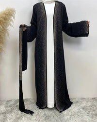 Kimono mit Straßsteinen