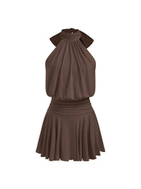 Valeria – Neckholder-Minikleid mit Schleife