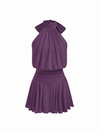 Valeria – Neckholder-Minikleid mit Schleife