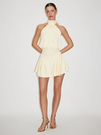 Valeria – Neckholder-Minikleid mit Schleife