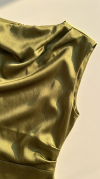Zoe Satin Dress