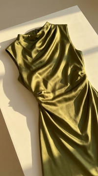 Zoe Satin Dress
