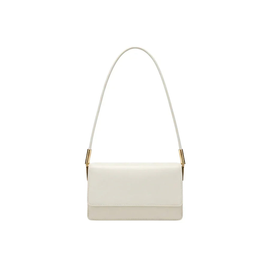 Clay Shoulder Bag White
