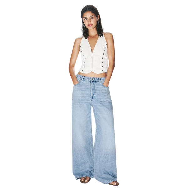 High Waist Wide Leg Jeans