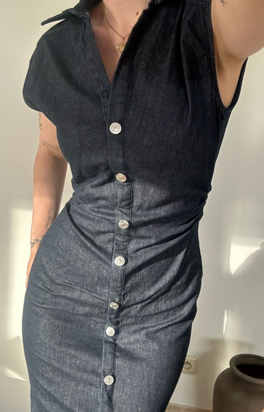 Aleyna Denim Dress