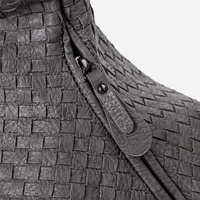 Shell Weave Maxi Bag Grey