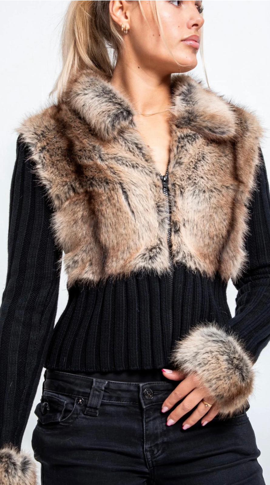 Faux Fur Vest